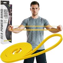 Guminė Treniruočių Juosta „power Band“, Geltona, „rea Tape“