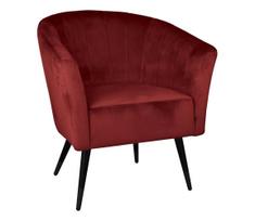 Eglo 424948 - Fotelis AMPAHA 78x70 cm raudonas