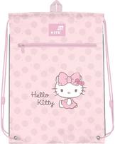 Sportinis maišelis KITE Hello Kitty, 46 cm, su užtrauktuku, šv. rožinės sp.