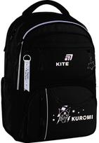 Kuprinė KITE Education Teens Kuromi, 42 cm, juodos sp.