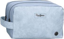 Kosmetinė PEPE JEANS Jana, žydros sp., 2 skyrių