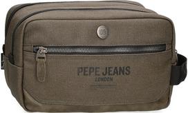 Vyriška kosmetinė PEPE JEANS Berwick, rudos sp., 2 skyrių