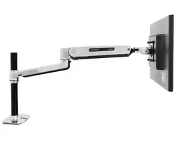 ERGOTRON LX stovo ranka monitoriui sėdint ir stovint (poliruotas aliuminis)