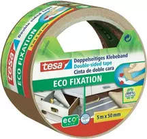 tesa® dvipusė lipni juosta ECO FIXATION (Ilgis x Plotis) 5 m x 50 mm Plastikas 56450 Turinys: 1 Ritinys (56450-00)