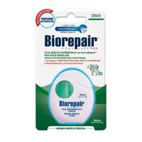 Biorepair Antibacterial Waxed Dental Floss - inovatyvus, antibakterinis ir besiplečiantis vaškuotas tarpdančių siūlas