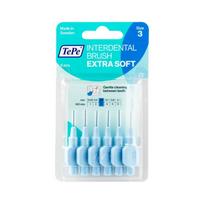 TePe Interdental Brush Extra Soft (0.6 mm blue ) - tarpdančiams skirti šepetėliai, 6 vnt.