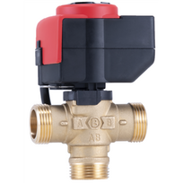 Barberi | Three-way flow distribution valve DN 25 with e-drive | V83AM3WAD C