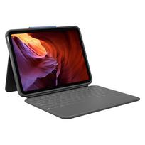 Dėklas planšetiniam kompiuteriui Logitech Rugged Folio Graphite Smart Connector QWERTZ Swiss | 920-011202 | 5099206106734