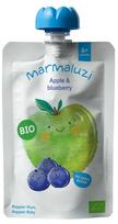 MARMALUZI ekologiška obuolių-mėlynių tyrelė, 6 mėn.+, 90g