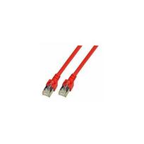 EFB RJ45 S/FTP Cat5e kabel sieciowy Red 2 m SF/UTP (S-FTP) | K5458.2 | 4049759030452