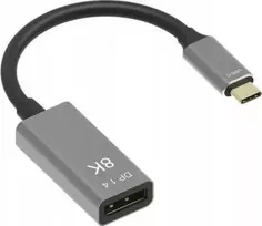 „Zenwire“ USB-C – DisplayPort adapteris, pilkos spalvos (0000000308)