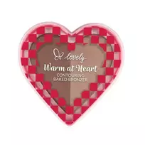 LOVELY_Warm at Heart Contouring Baked Bronzer – keptas veido bronzantas, 9 g