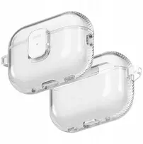 „Uniq“ „Glase Pro“ dėklas „Apple AirPods Pro 3 Lock Case“, skaidrus