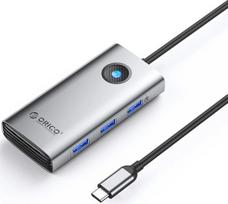 Orico USB-C 6w1 | 3x USB-A 3.0 | 1x USB-C PD 100W | 1x HDMI 4K 30Hz | 1x RJ45 2.5G Ethernet - szara | ORICO-PW11-6P25R-GY-EP | 6941788814769