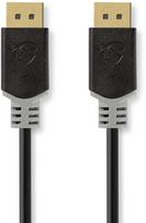 Nedis CCBW37014AT30 DisplayPort Cable – 3 m – Anthracite Grey – 8K@60Hz | 5412810313303 | 5412810313303