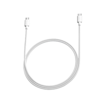 Xiaomi 3A Braided USB-C to USB-C Kabelis 1m, Balta