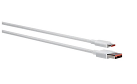Xiaomi 6A USB-A to USB-C Kabelis 1m, Balta