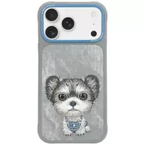 Nimmy Big-Eyed Pet 2.0 Dog Phone Case for iPhone 17 Pro, Grey