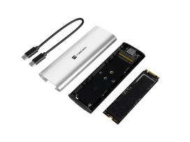 NATEC RHINO M.2 NVME LITE EXTERNAL SSD ENCLOSURE USB-C 3.2 GEN 2 ARCTIC SILVER