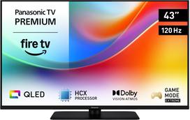109,2cm/43" (3840x2160) Panasonic TV-43W85B 16:9 4K QLED 120Hz Fire TV HDR Dolby Atmos | TV-43W85BEZC | 5025232996544