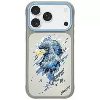 Nimmy Eagle phone case with MagSafe support for iPhone 17 Pro, gray