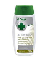 DERMAPHARM Dr. Seidel šampūnas su avižų ekstraktu ir alaviju 220 ml antipruritinis šampūnas