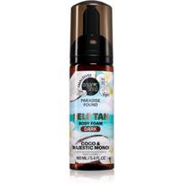 Organic Shop Paradise Found Coco & Majestic Monoi kūno putos su savaiminio įdegio efektu atspalvis Dark 160 ml
