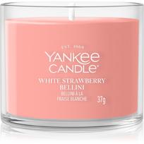 Yankee Candle White Strawberry Bellini nedidelė kvapni žvakė 37 g