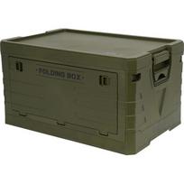 NCB4004 FOLDING CAMPING BOX WITH LID GREEN 50L NILS CAMP