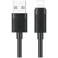 USAMS U94 data transfer and charging cable | USB-A to Lightning | 12W | 1m | black