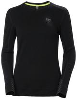 Apatiniai marškinėliai LIFA MERINO CREWNECK, moteriški, juo XS, Helly Hansen Workwear