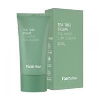 FARMSTAY apsauginis veido ir kūno kremas TEA TREE BIOME CALMING SUN CREAM, SPF50+, 50 g