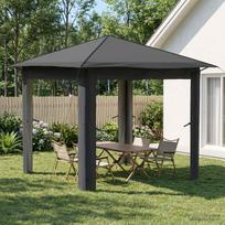 Paviljonas be šoninės sienos 2,6 x 2,6 m