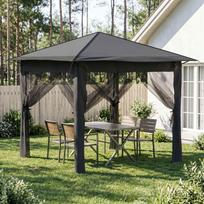 Paviljonas su 4 šoninėmis sienomis 2,6 x 2,6 m
