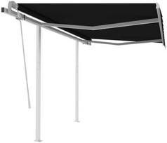 Rankiniu būdu ištraukiama markizė, antracito, 3x2,5m