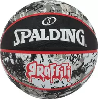 KREPŠINIO KAMUOLYS SPALDING Raudonas GRAFFITI 7 DYDIS