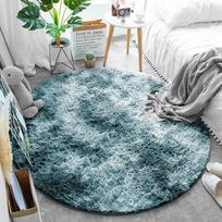 Strado Apskritas kilimas Ombre Strado 120x120 OmbreNavy (Tamsiai mėlyna) universalus () - 22237-uniw