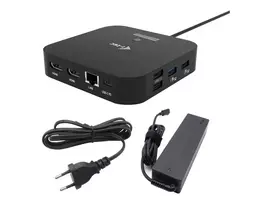 I-TEC USB-C Dual HDMI DS 2xHDMI 1xGLAN 2xUSB-A 3.2 2xUSB 2.0 1xUSB-C Gen2 1xUSB-C Gen1 1xAudio/Mic Jack 1x100W USB-C PD+Charger 100W