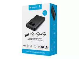 SANDBERG Laptop Powerbank 20000 PD100W