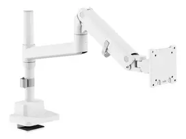 DIGITUS Single Monitor Mount 57inch 27kg Gas Spring VESA: 75x75 100x100 White
