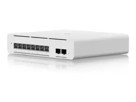 UBIQUITI USW-Pro-XG-8-PoE Switch Etherlighting 8x RJ45 10GbE PoE 2x SFP+ 155W Layer 3