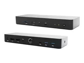 I-TEC Thunderbolt 4 Intelligent Dual Display DS 1x TB4 2x DP 1x GLAN 1x USB-C Gen2 3x USB-A Gen2 1x USB 2.0 1x Audio/Mic PD 90W KL