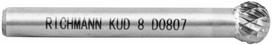 Richmann kietmetalio freza KUD 6x8mm