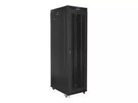 LANBERG Free standing rack 19inch cabinet 47U 800x1000 mesh door LCD flat pack black