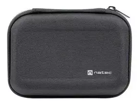 NATEC Krill 2 Travel case organizer for HDD/SSD/Accesories/cables black