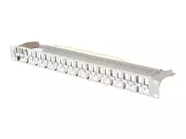LANBERG Patch Panel Blank 48 Port 1U 19inch FTP For Keystone Modules Grey