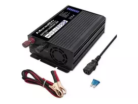 QOLTEC 51955 Smart Monolith charger for LiFePO4 AGM GEL SLA batteries / 30A / 12V