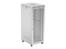 LANBERG free standing rack cabinet 19/42U 800x1000 mesh door LCD flat pack grey