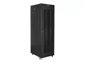 LANBERG free standing rack cabinet 19/42U 800x800 mesh door LCD flat pack black