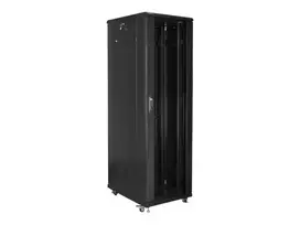 LANBERG rack cabinet 19inch free-standing 42U/600x1000 self-assembly flat pack black